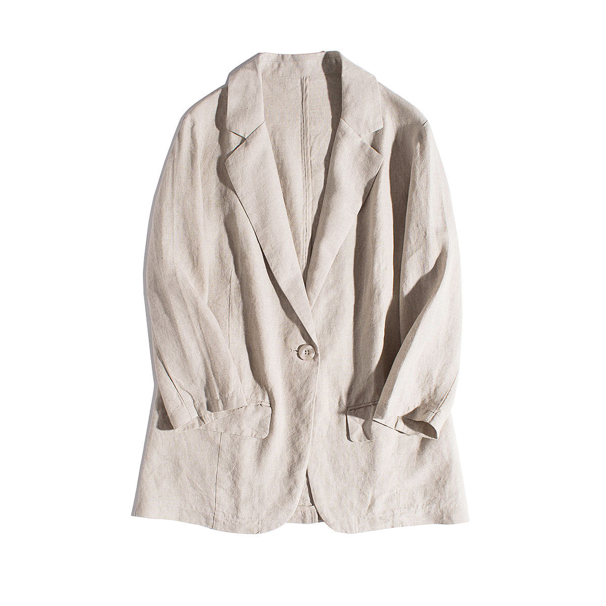 The Relaxed French 100% Linen Blazer